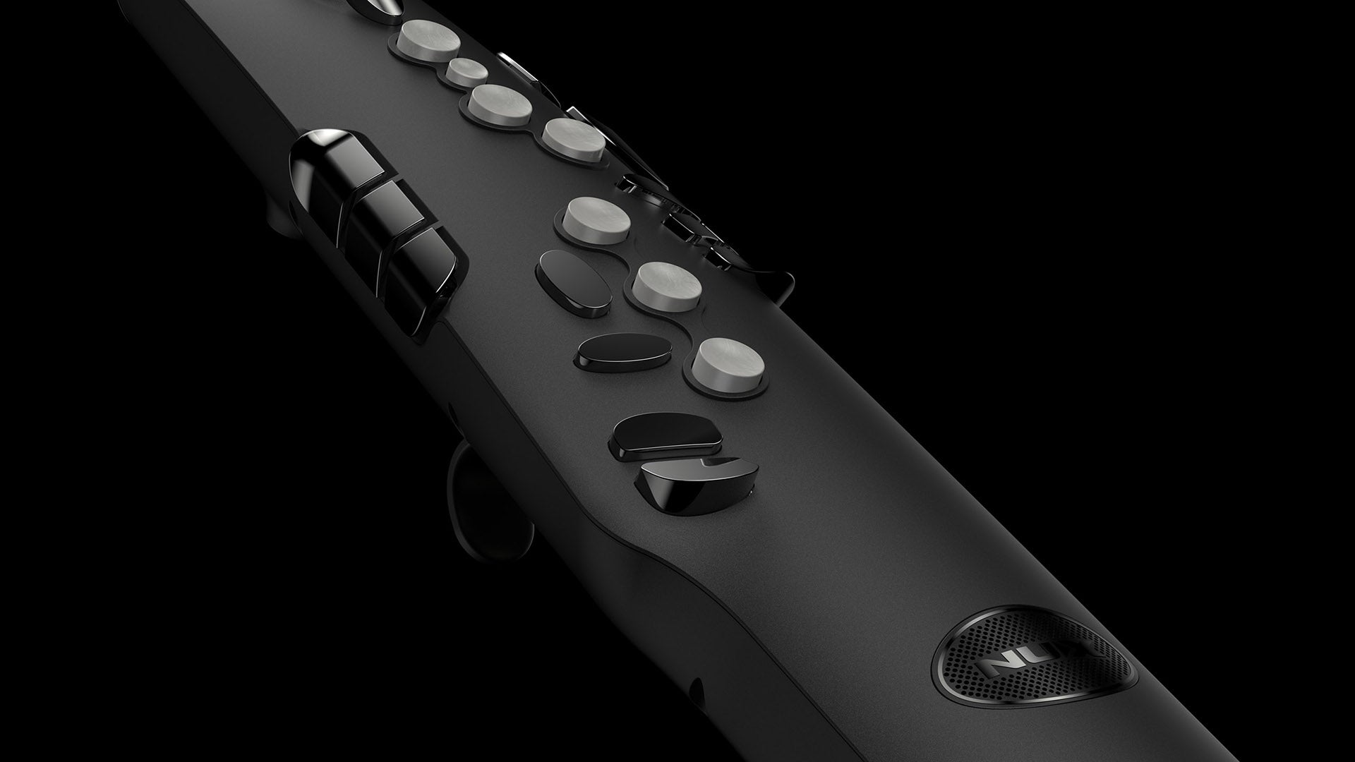 Black NUX digital wind instrument
