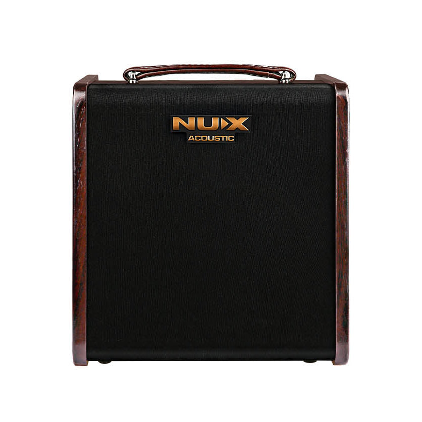 NUX Acoustic guitar amp with cherry wood tone side panels