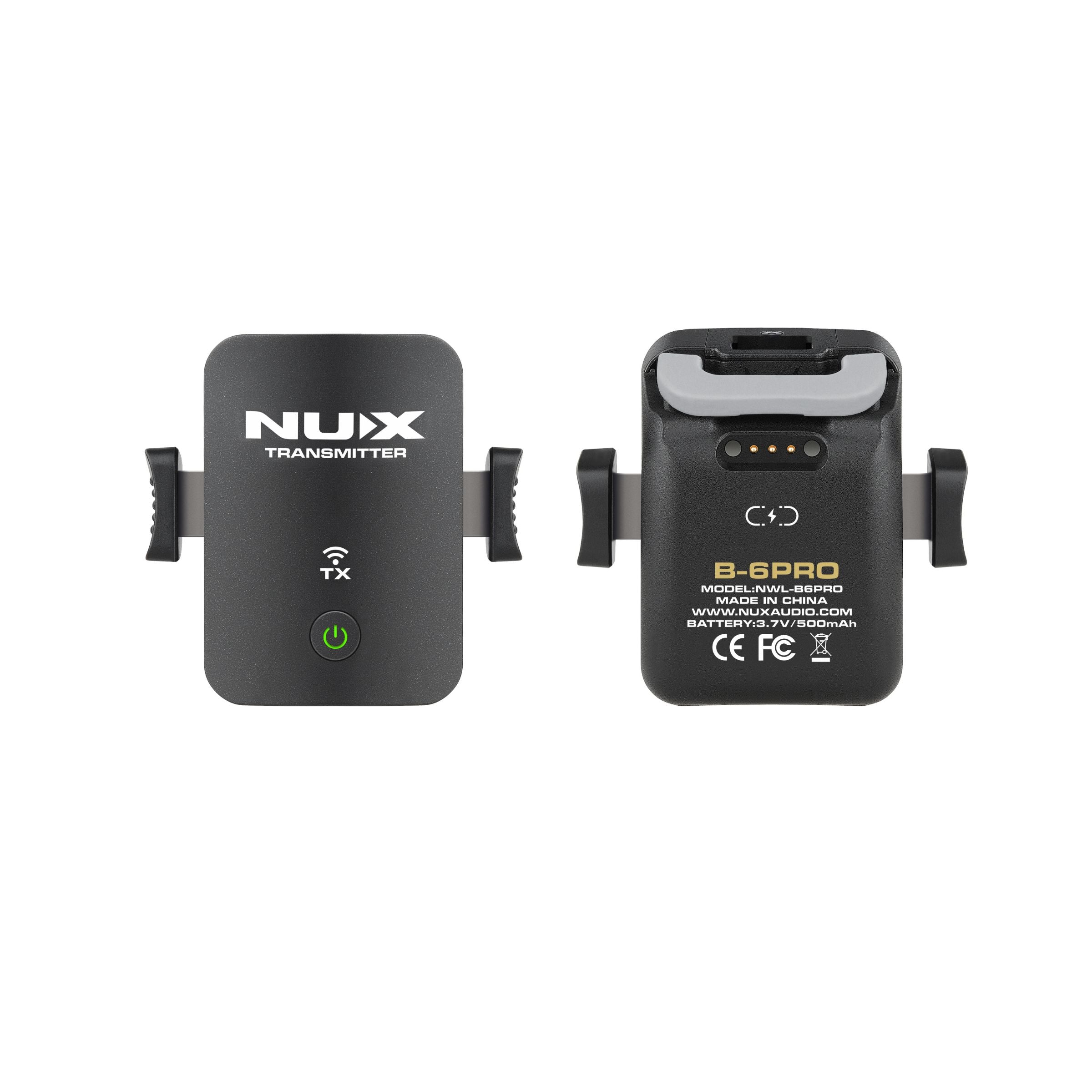 NUX B-6 PRO transmitter for the wireless wind instrument microphone kit