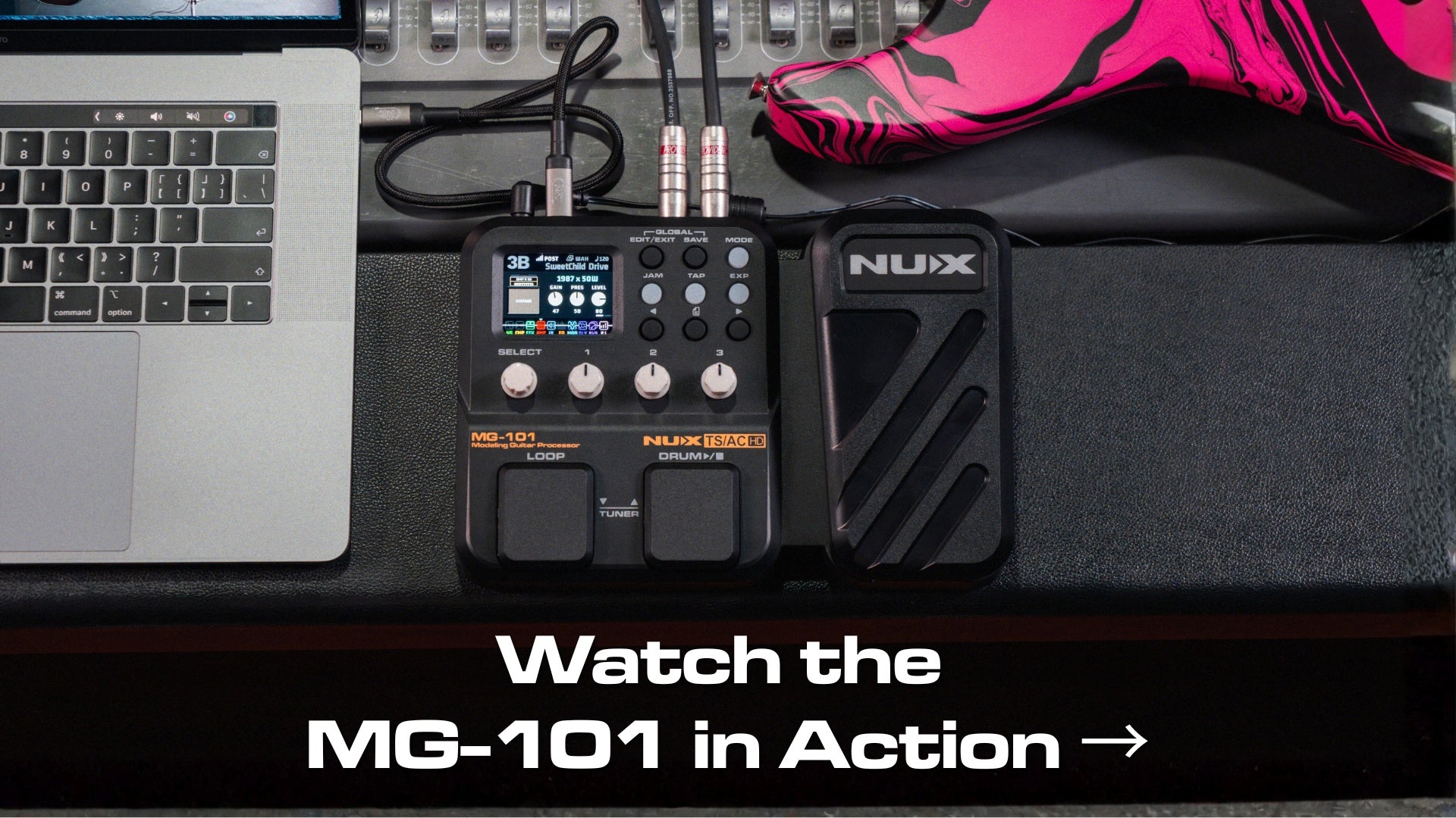 Load video: MG-101 demo highlight