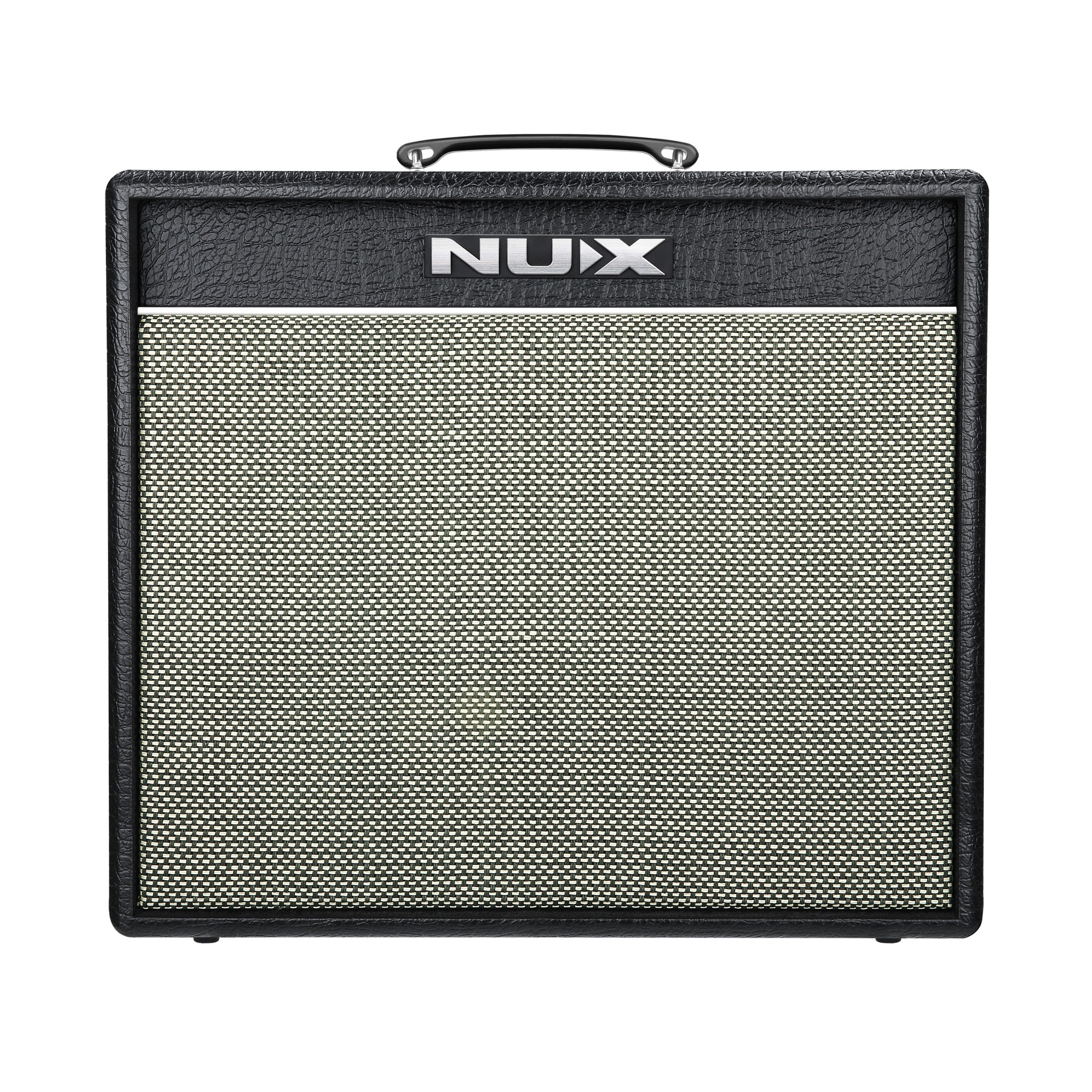 NUX guitar amplifier on a white background