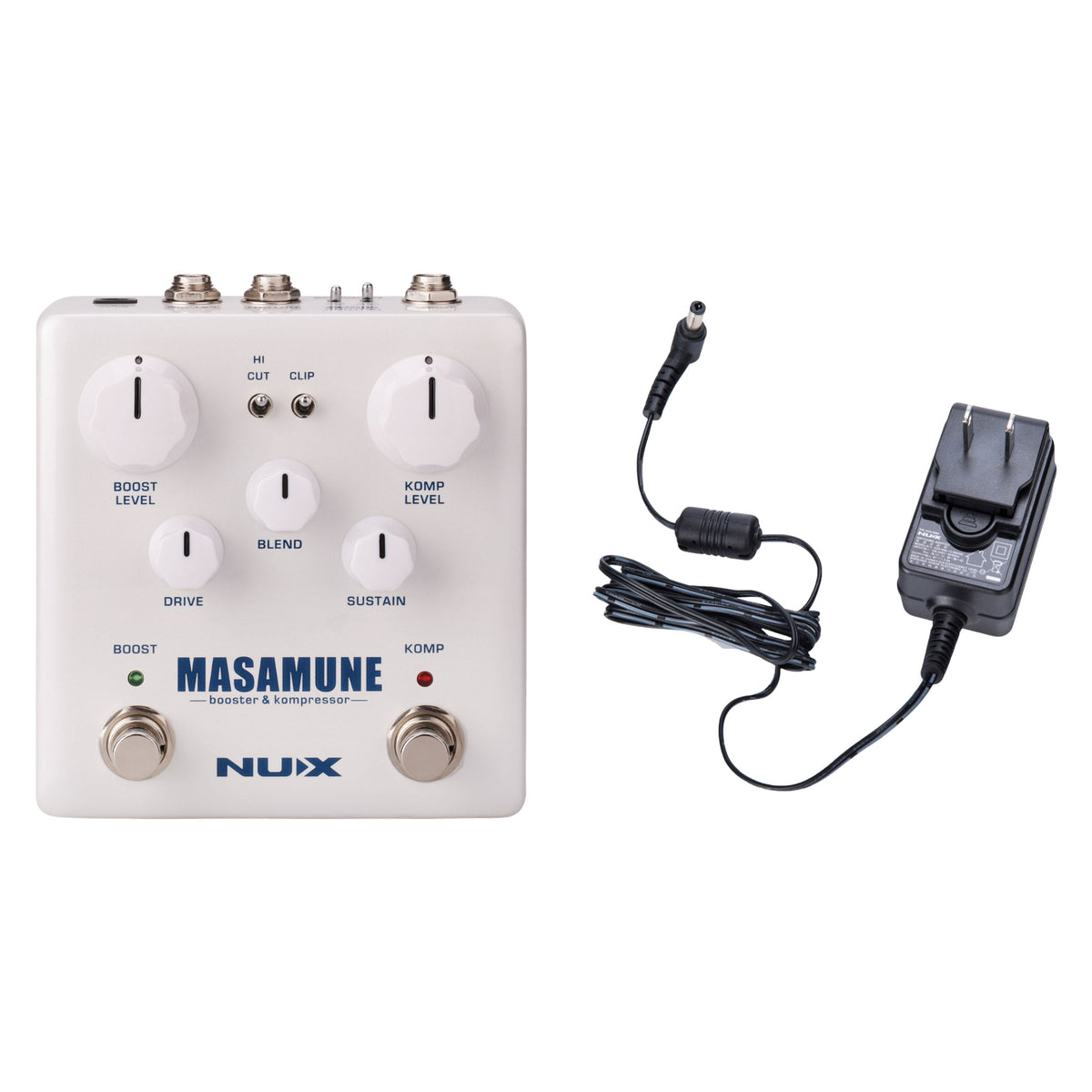 NUX Masamune bundle with FREE ACD-006A 9V power supply