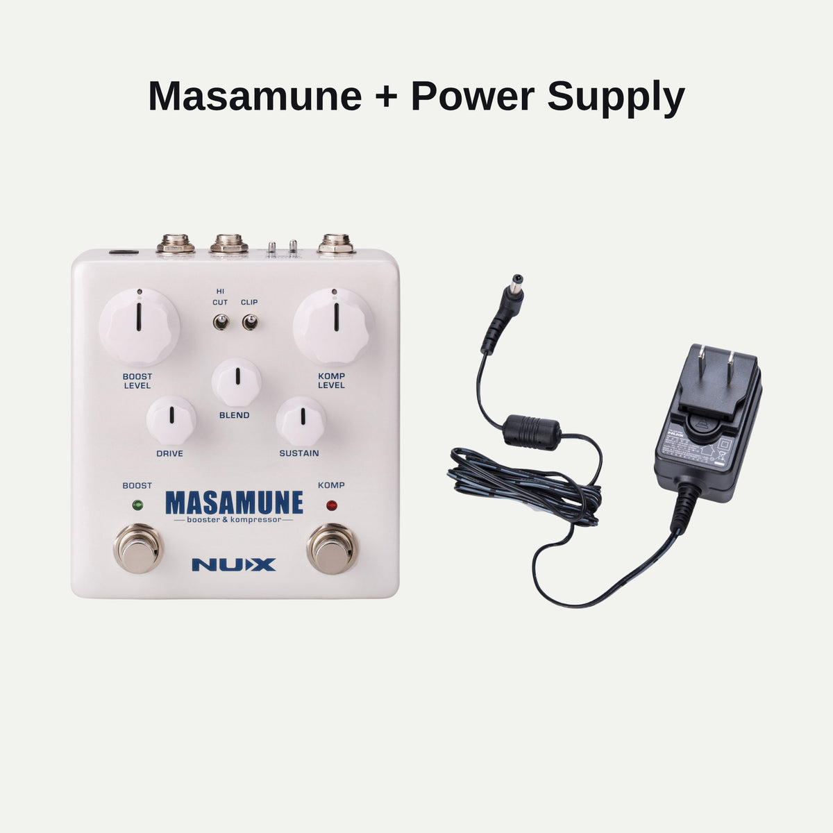 NUX Masamune and power supply bundle