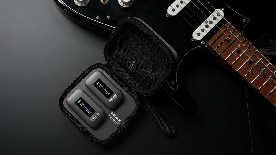 NUX C-58RC wireless system in use