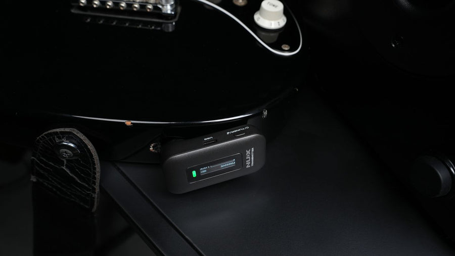 NUX C-58RC wireless system in use