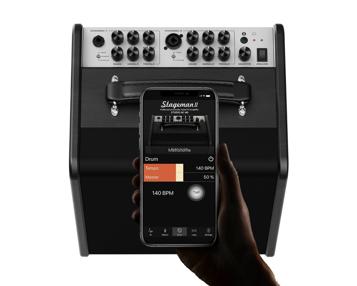 NUX ac-60 with mobile app support