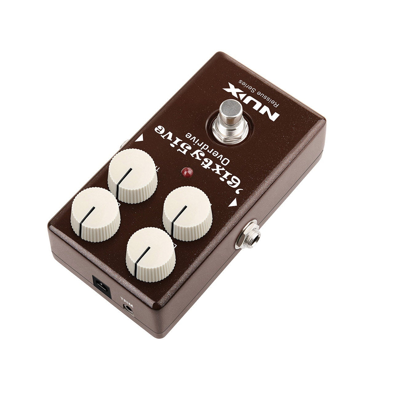 NUX '6ixty5ive OD Overdrive Pedal - Black Panel Amp Tone – NUX USA