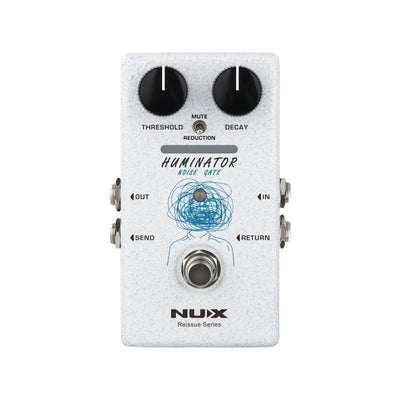 Nux Huminator noise gate pedal on a white background