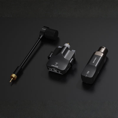 NUX B-6 complete set of wireless microphone - comes with a mic, transmitter, and receiver