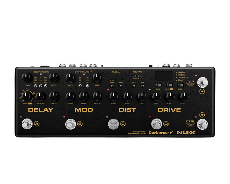 NUX Cerberus - Integrated Multi-Effects Pedal / Analog Controller