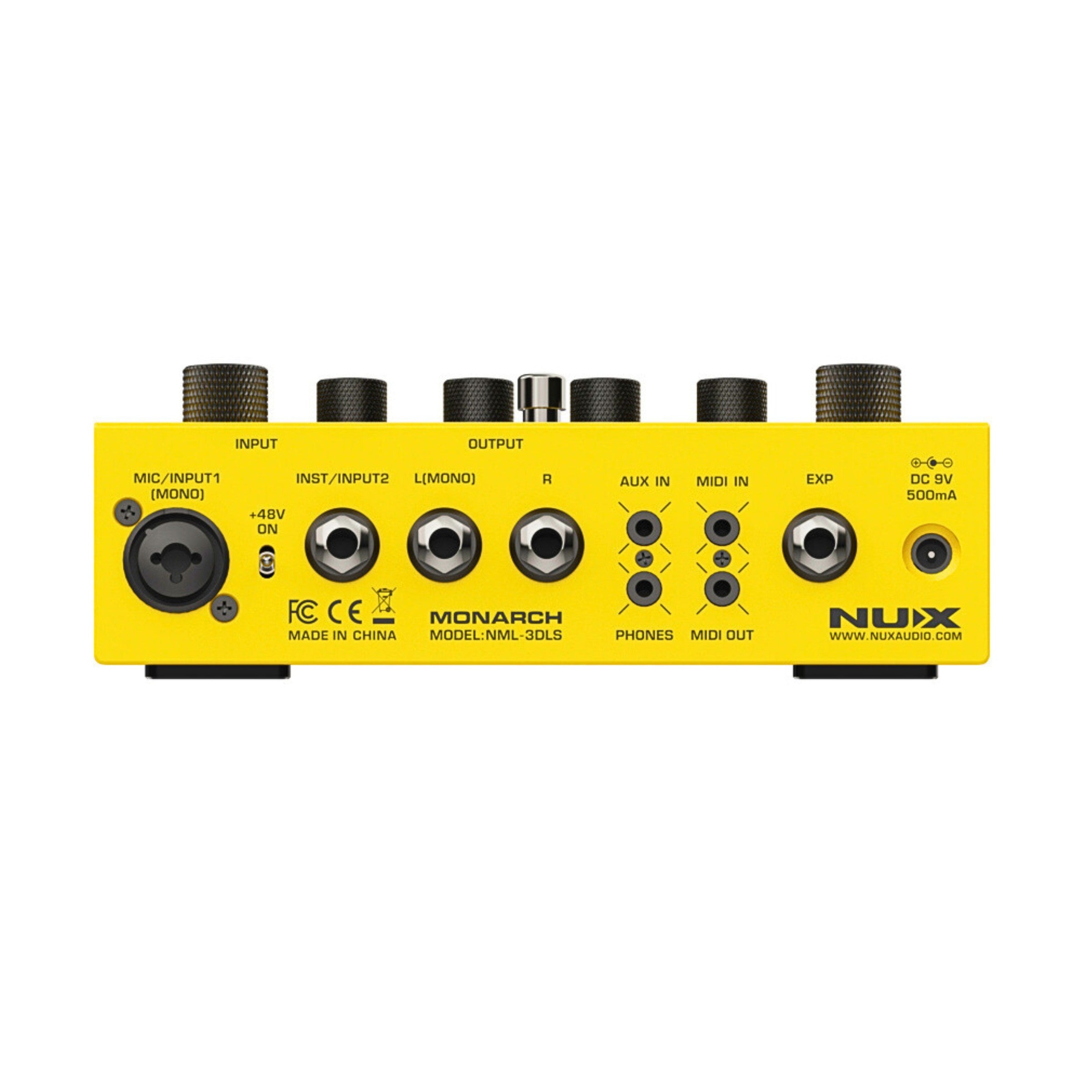 NUX Dual Loop Stereo Looper Pedal - Dual Track, Drum Machine