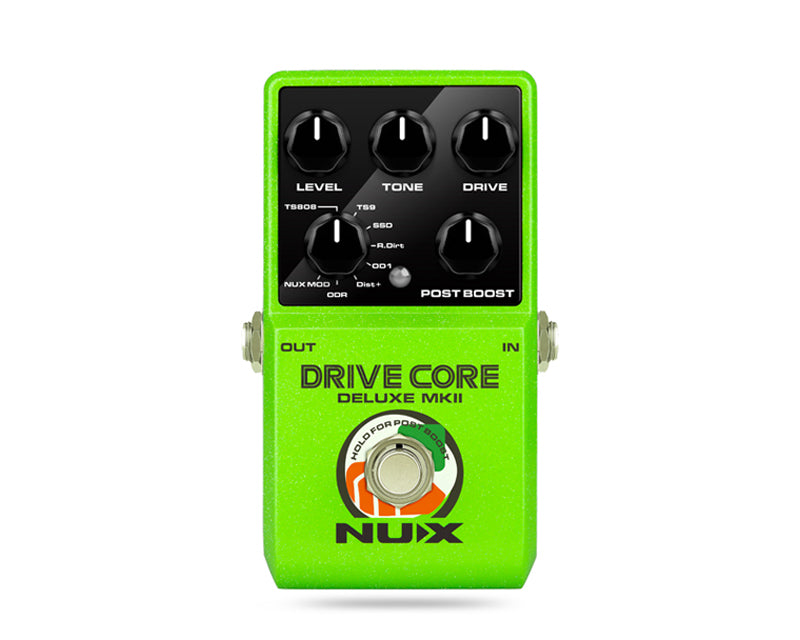 ギター NUX DRIVE CORE DELUXE MKII Drive Core Deluxe MKII – NUX USA