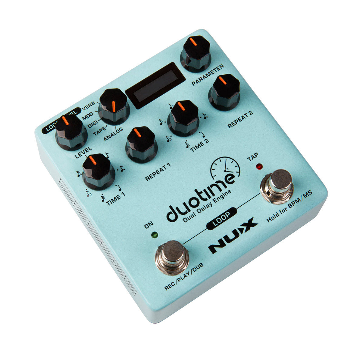 NUX duotime NDD-6 ディレイ　エフェクター NUX Duotime NDD-6 Stereo Delay | 5 Delay Types, Dual Engine – NUX USA