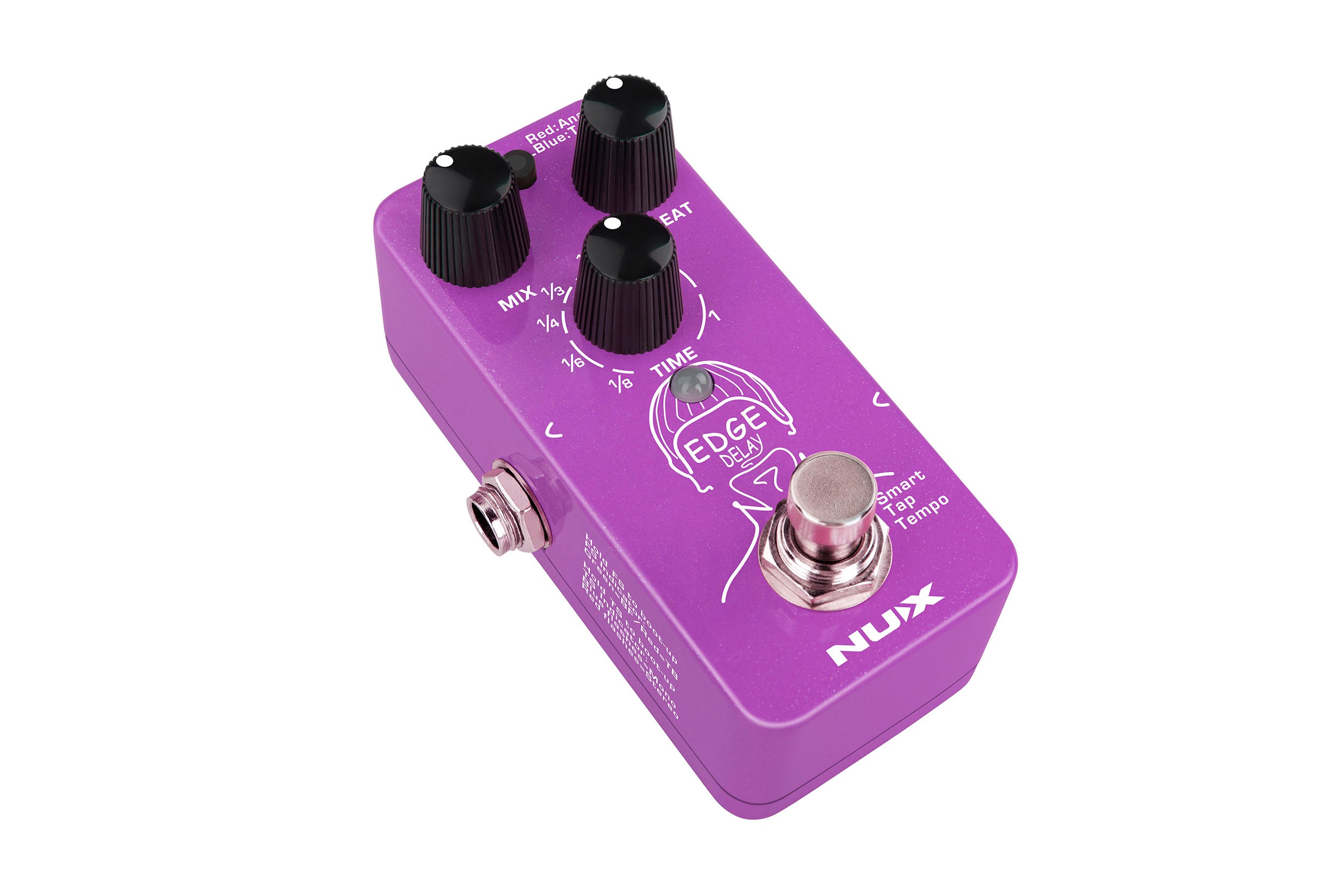 NUX Edge Delay NDD-3 | 3 Delay Types, Smart Tap, Stereo – NUX USA