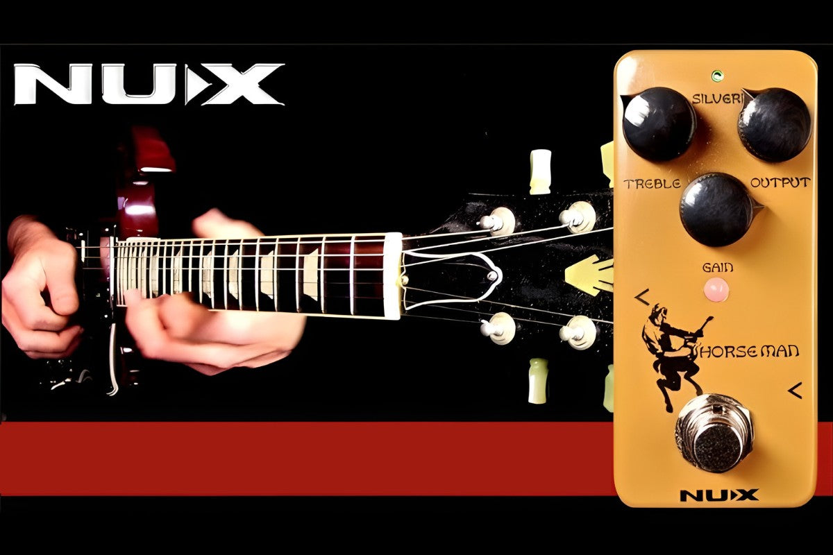 NUX Horseman Mini Klon-Style Overdrive Pedal - Transparent Drive