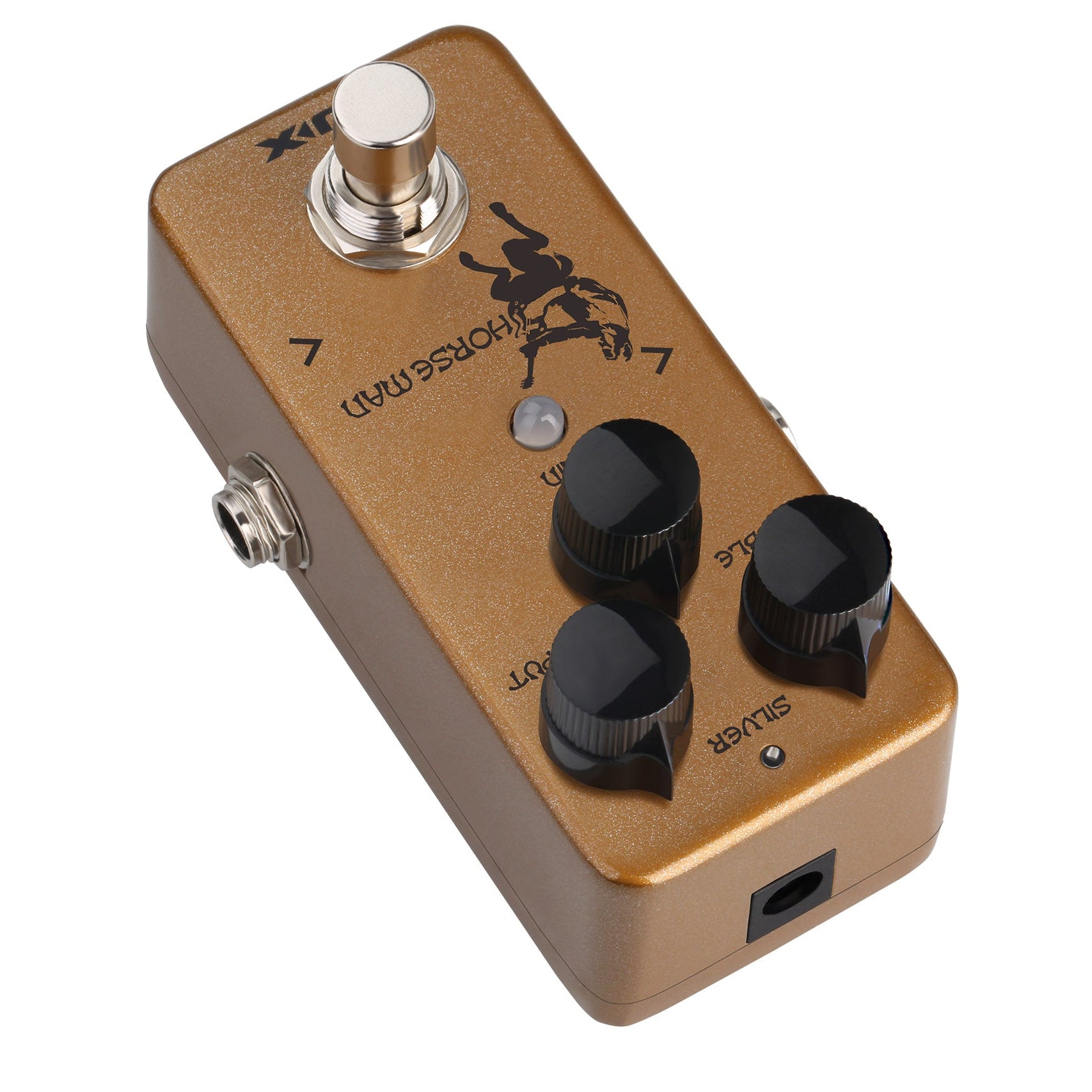 NUX Horseman Mini Klon-Style Overdrive Pedal - Transparent Drive