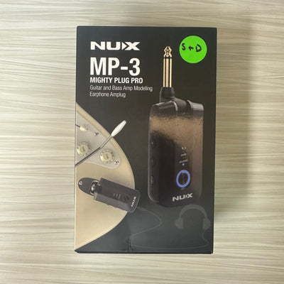 NUX Mighty Plug Pro Guitar & Bass Modeling Earphone Amp plug w/ Bluetooth (Cosmetic Blemish)