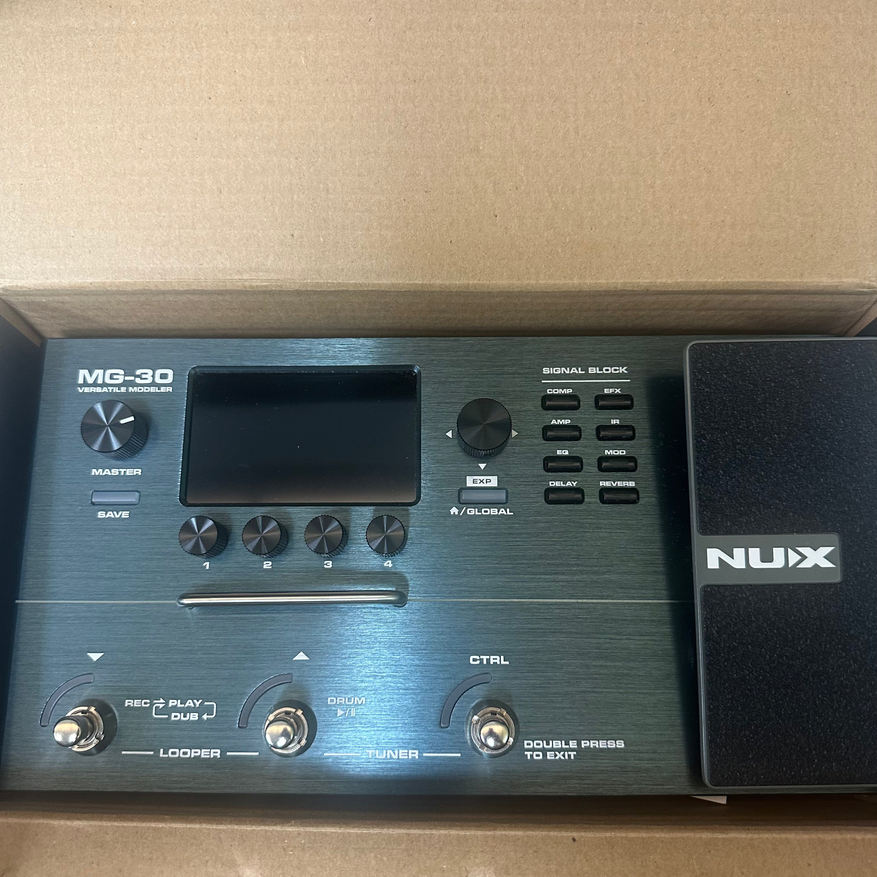 NUX MG-30 Multi Effects Pedal (Cosmetic Blemish)