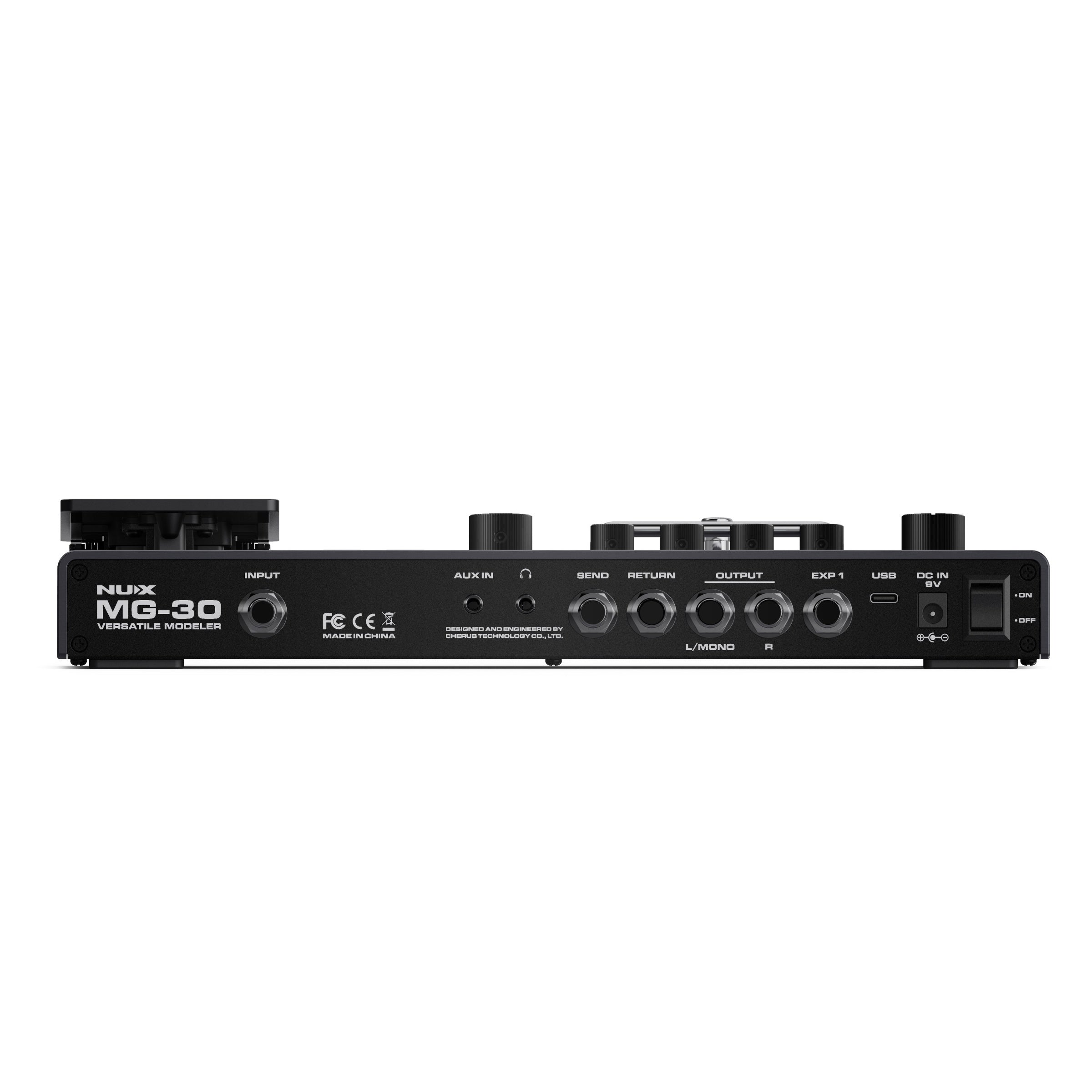 ギター MG30 MG-30 - NUX's Global best-selling multi-effects modeler pedal – NUX.US
