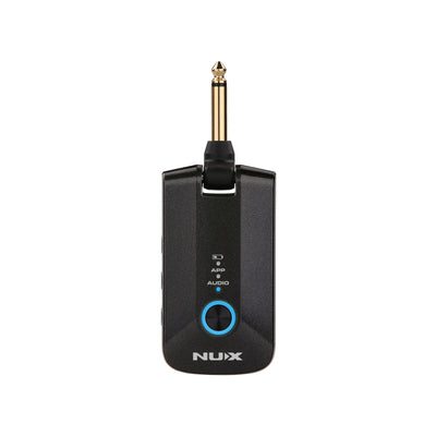 NUX Mighty Plug Pro electric guitar headphone amp in white background