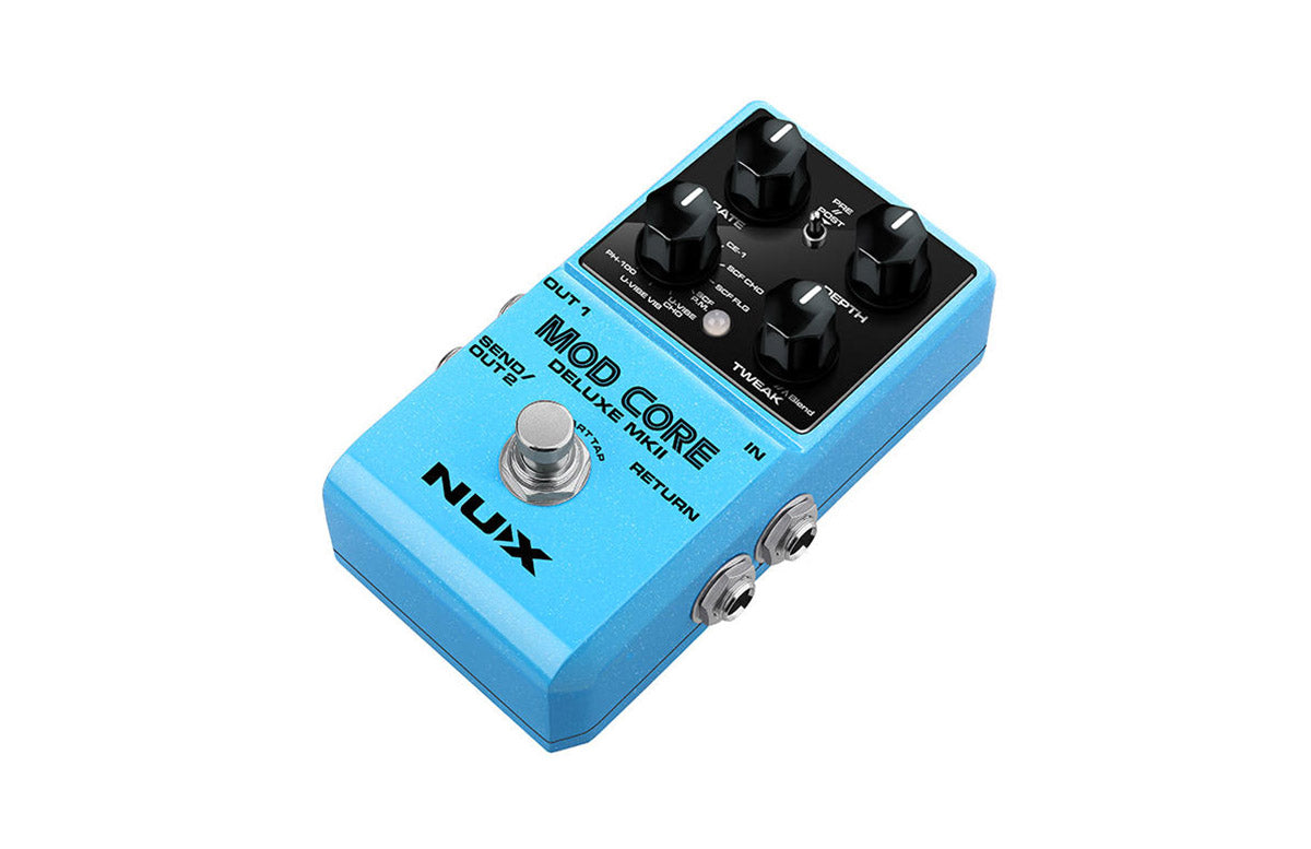 NUX Mod Core Deluxe MKII - Premium Modulation Guitar Pedal – NUX USA