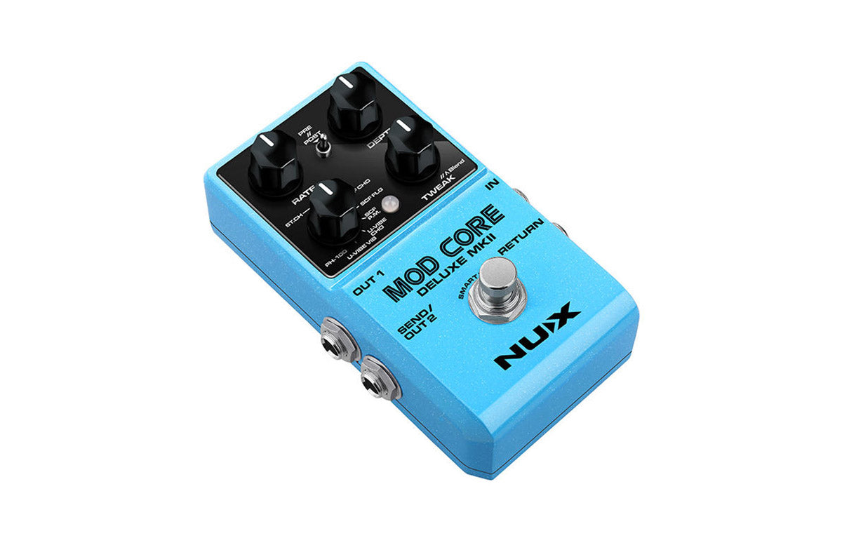 NUX Mod Core Deluxe MKII - Premium Modulation Guitar Pedal – NUX USA