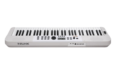 NUX NEK-110 keyboard rear connectivity panel with USB, Bluetooth, and audio jacks