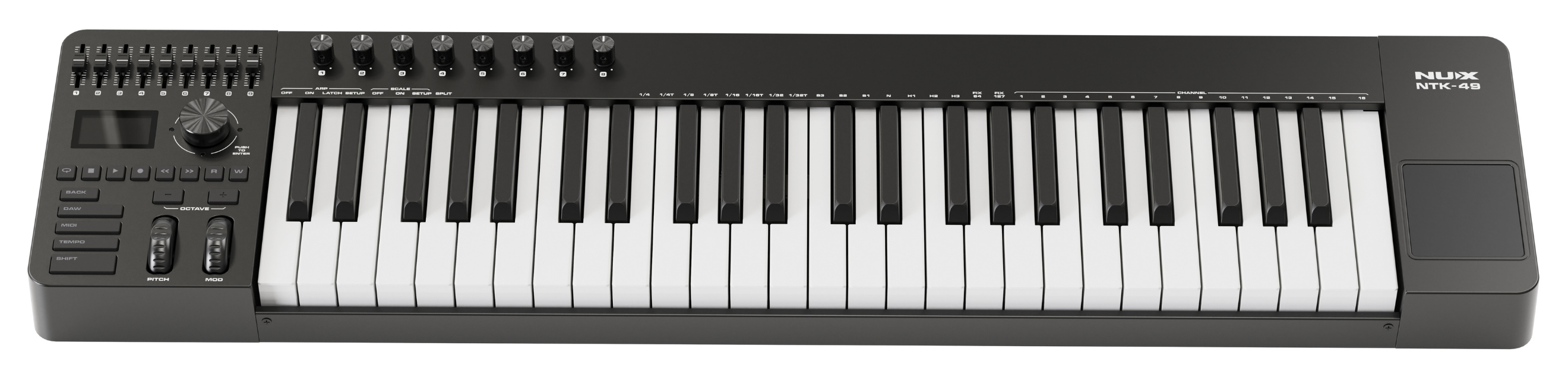 NUX NTK-49 MIDI Controller keyboard