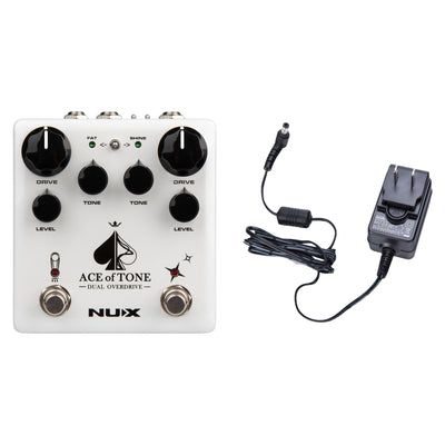 NUX Ace of Tone bundle with FREE ACD-006A 9V power supply
