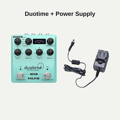 NUX Duotime and power supply bundle