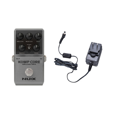 NUX Komp Core Deluxe MKII bundle with ACD-006A 9V power supply