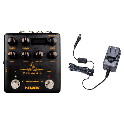 NUX Optima Air bundle with FREE ACD-006A 9V power supply