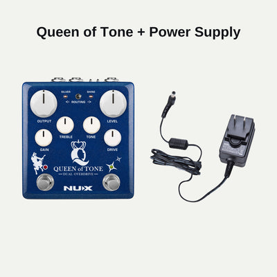 NUX Queen of Tone and power supply bundle
