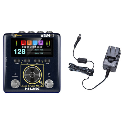 NUX Solid Studio MKII bundle with FREE ACD-006A 9V power supply