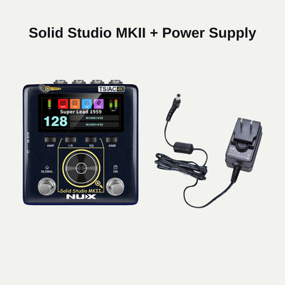 NUX Solid Studio MKII and power supply bundle