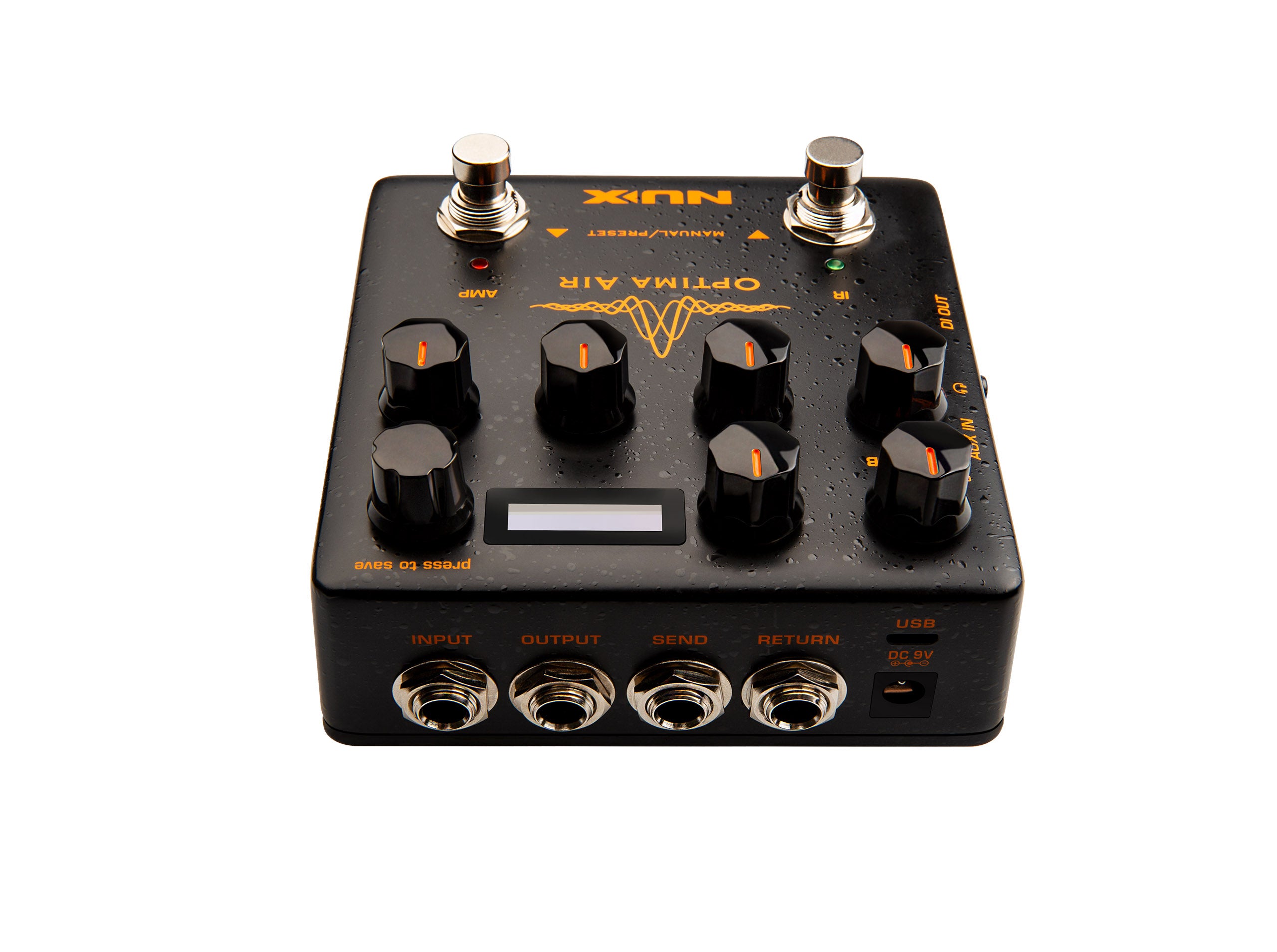 actually can pickups Piezo Air: Optima Nux ギターエフェクター AIR OPTIMA NUX sound microphones like ギター