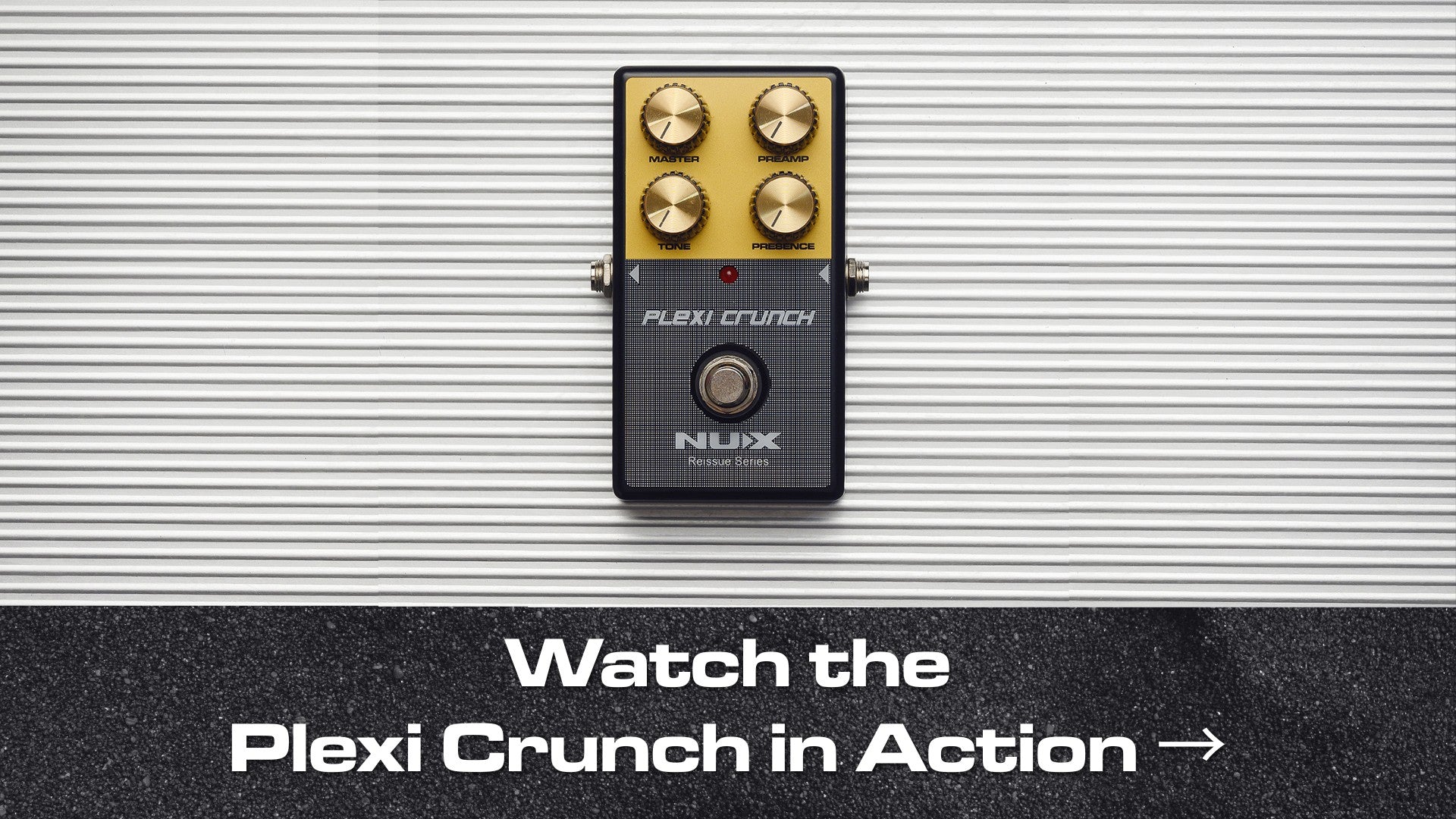 Load video: NUX plexiglass crunch demo highlight