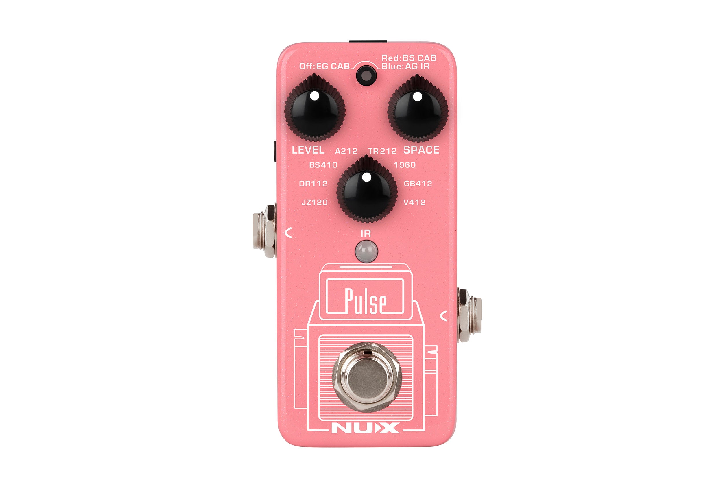 NUX Pulse IR Loader エフェクター NUX Pulse NSS-4 Mini IR Loader | 24 Cabs, Stereo TRS – NUX USA