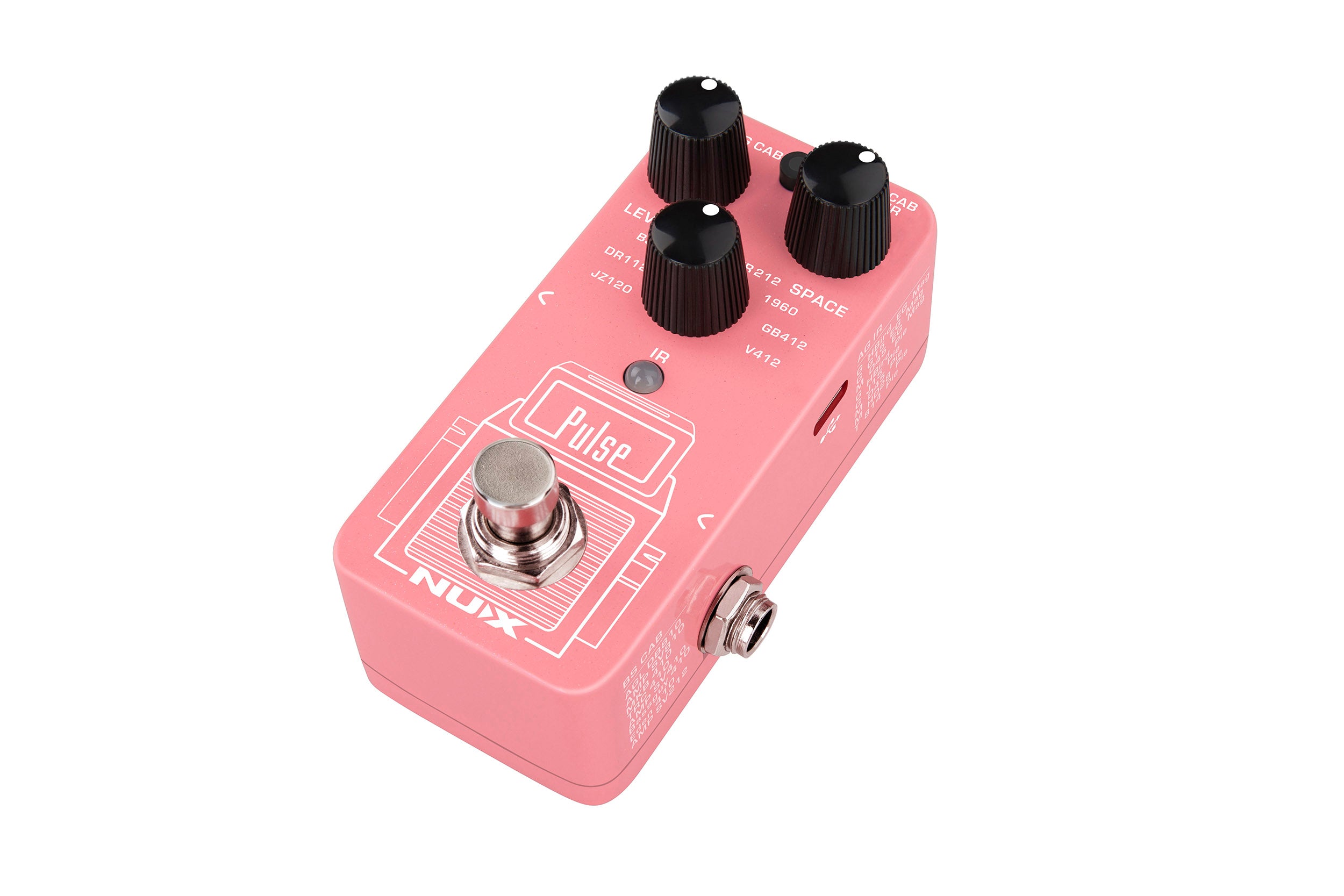 NUX Pulse IR Loader エフェクター NUX Pulse NSS-4 Mini IR Loader | 24 Cabs, Stereo TRS – NUX USA