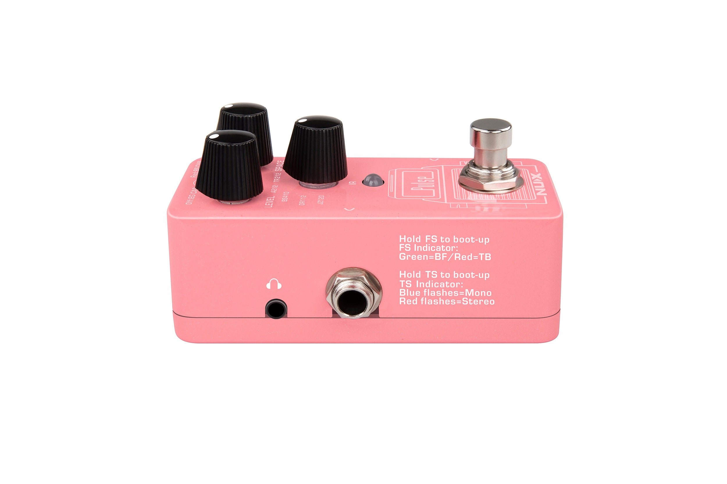カラオケ用、CielToy NT-1000 ピンクオーディオ機器 NUX Pulse NSS-4 Mini IR Loader | 24 Cabs, Stereo TRS – NUX USA