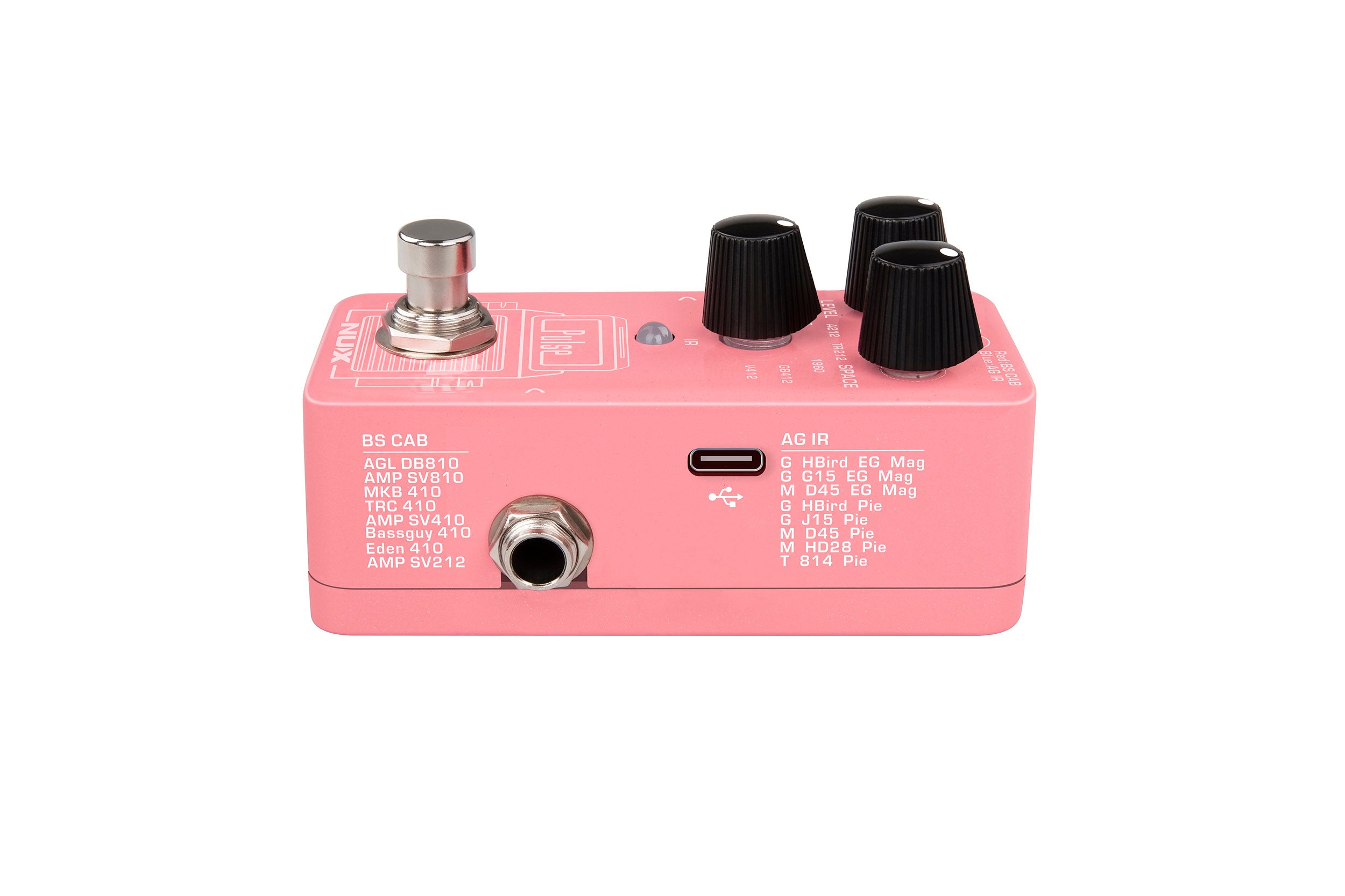 NUX Pulse IR Loader エフェクター NUX Pulse NSS-4 Mini IR Loader | 24 Cabs, Stereo TRS – NUX USA