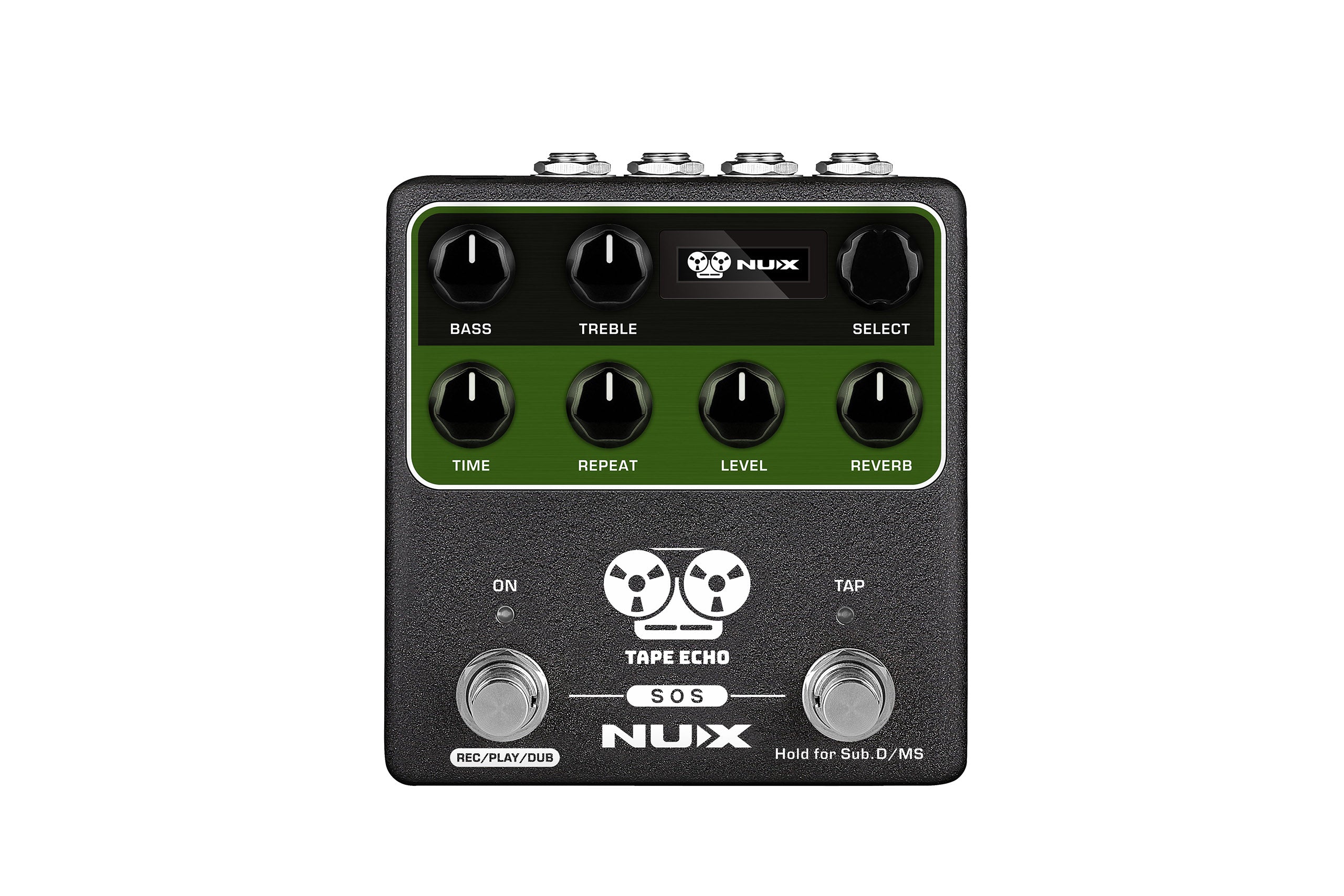 NUX NDD-7 TAPE ECHO ディレイ リバーブ ルーパー NUX Tape Echo NDD-7 | 1600ms Stereo Delay + Reverb & Looper – NUX USA