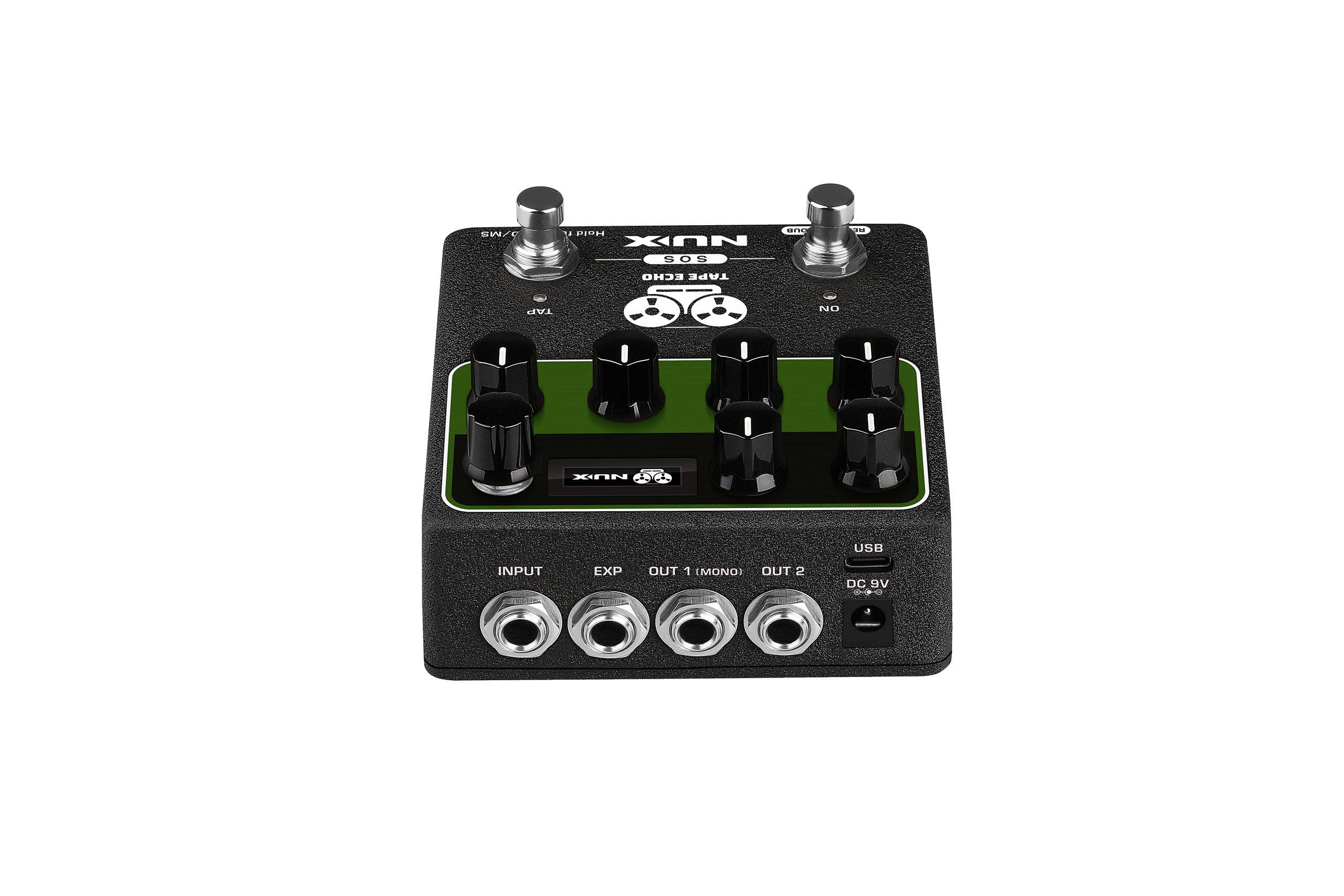 NUX Tape Echo NDD-7 | 1600ms Stereo Delay + Reverb & Looper – NUX USA