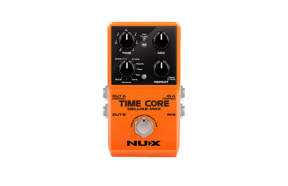 NUX Time Core Deluxe MKII Delay | 7 Types + 40s Looper – NUX USA