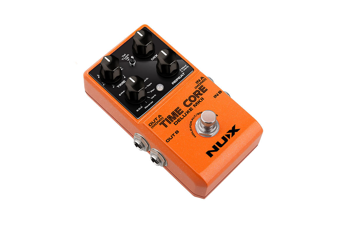 NUX Time Core Deluxe ギター エフェクター ディレイ NUX Time Core Deluxe MKII Delay | 7 Types + 40s Looper – NUX USA