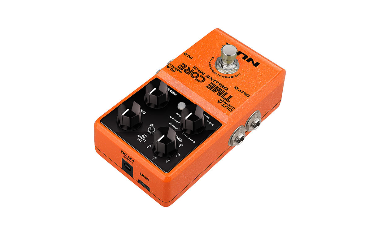 NUX TIME CORE DELUXE ディレイ エフェクター NUX Time Core Deluxe MKII Delay | 7 Types + 40s Looper – NUX USA