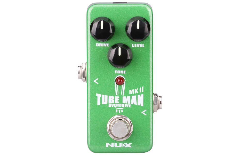 TUBEMAN ギターエフェクター NUX Tube Man MKII NOD-2 Overdrive | Screamer + FAT Mode – NUX USA
