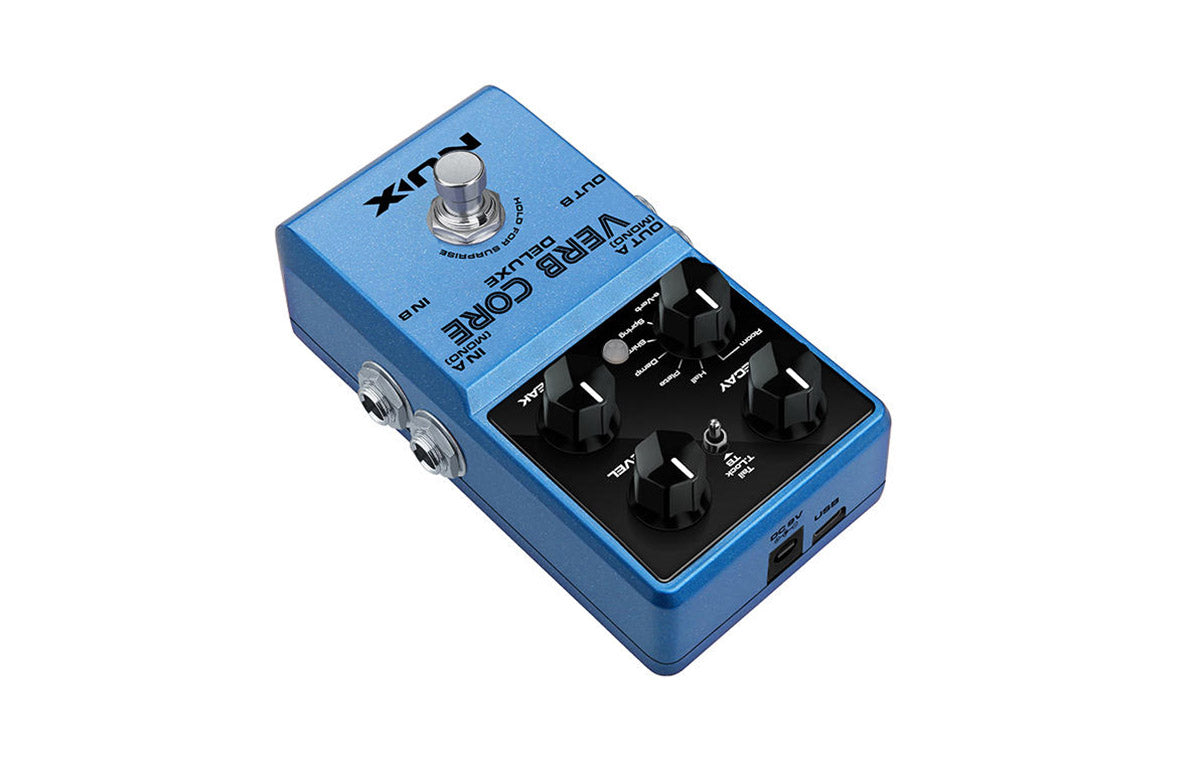 NUX Verb Core Deluxe – Stereo Multi-Reverb Pedal for Guitar – NUX USA