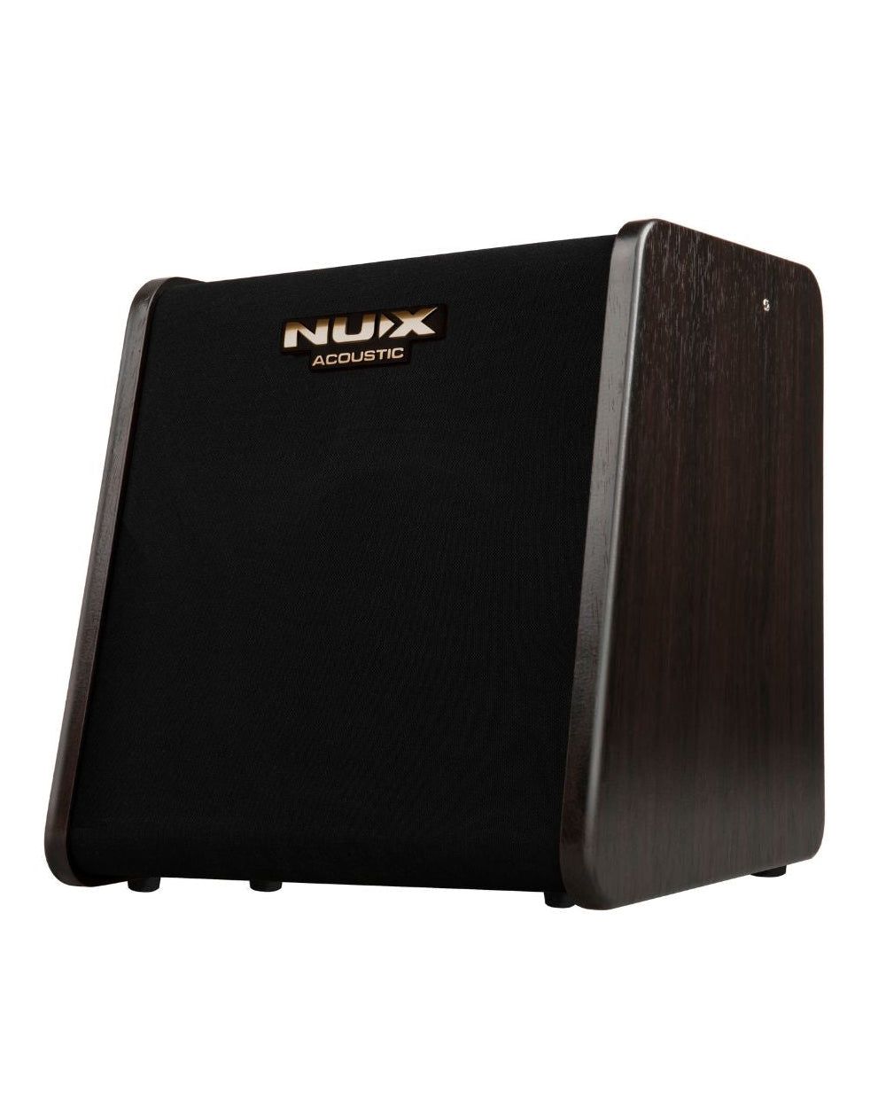 Nux ac-80 acoustic guitar amplifier on a white background