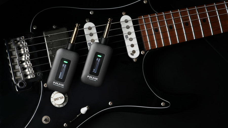 NUX C-58RC wireless system in use